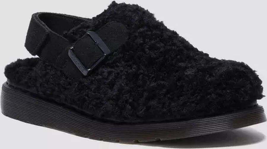 Dr. Martens Jorge II Suède & Borg Black Instappers