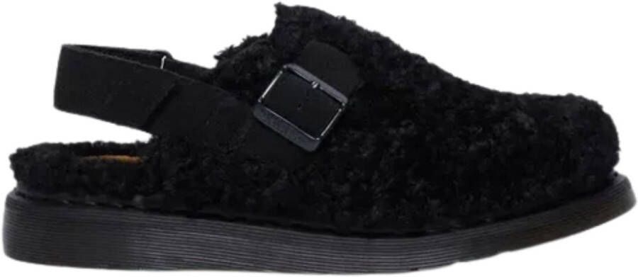 Dr. Martens Jorge II Suède & Borg Black Instappers
