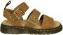 Dr. Martens JORGE~II~DESSERT~BROWN~~~~~~~~ Platte sandalenDames Sandalen Cognac - Thumbnail 1