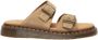 Dr. Martens Josef Bronx Suede Sandalen bruin beige - Thumbnail 1