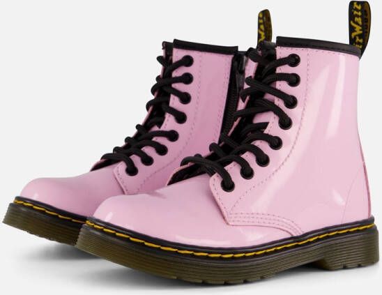 Dr. Martens 1460 J Pale Pink Patent Lamper lakleren veterboots lichtroze 32