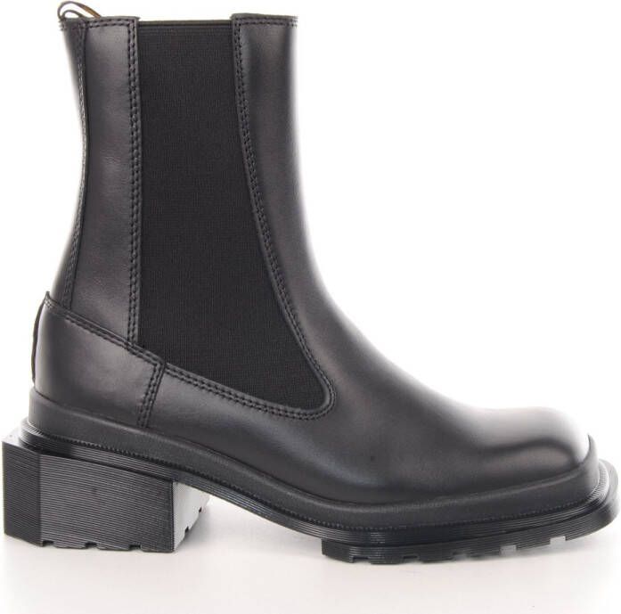 Dr. Martens Iconische Zwarte Vierkante Laarzen Black Dames