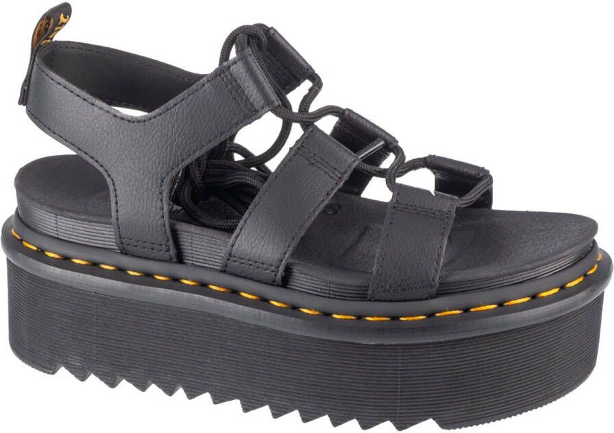Dr. Martens Klassieke Leren Sandalen Black Dames