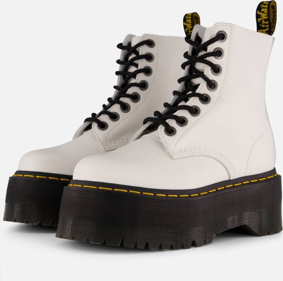 Dr. Martens Quad Retro Max veterboots wit Leer