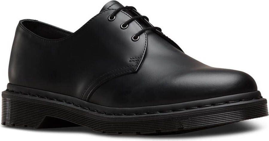 Dr Martens Dr. Martens Unisex Veterschoenen 1461 Mono Smooth Black Smooth Zwart