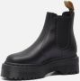 Dr. Martens Beatles V2976 Quad Zwarte Leren Platform Schoenen Black Dames - Thumbnail 2