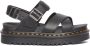 Dr. Martens Stijlvolle Platte Sandalen Voss II Black Dames - Thumbnail 1