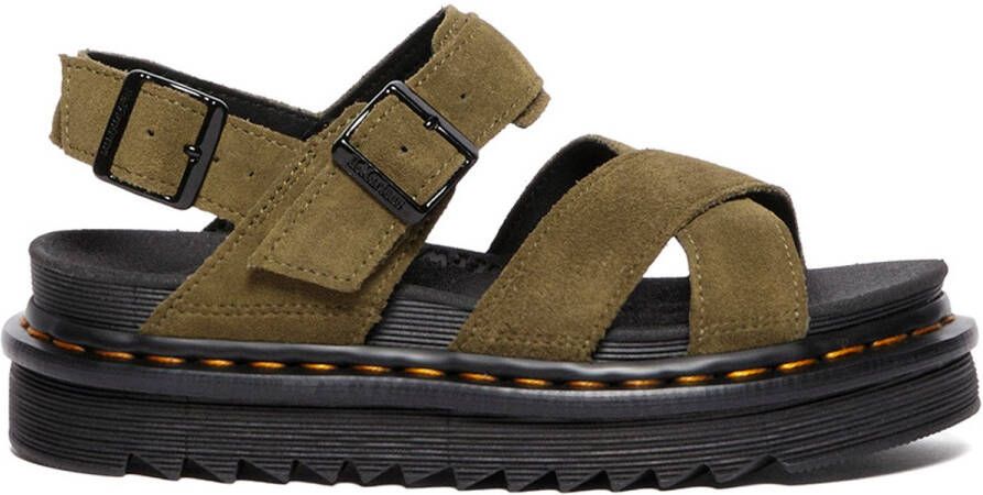 Dr. Martens Women's Voss II Sandal Sandalen zwart bruin