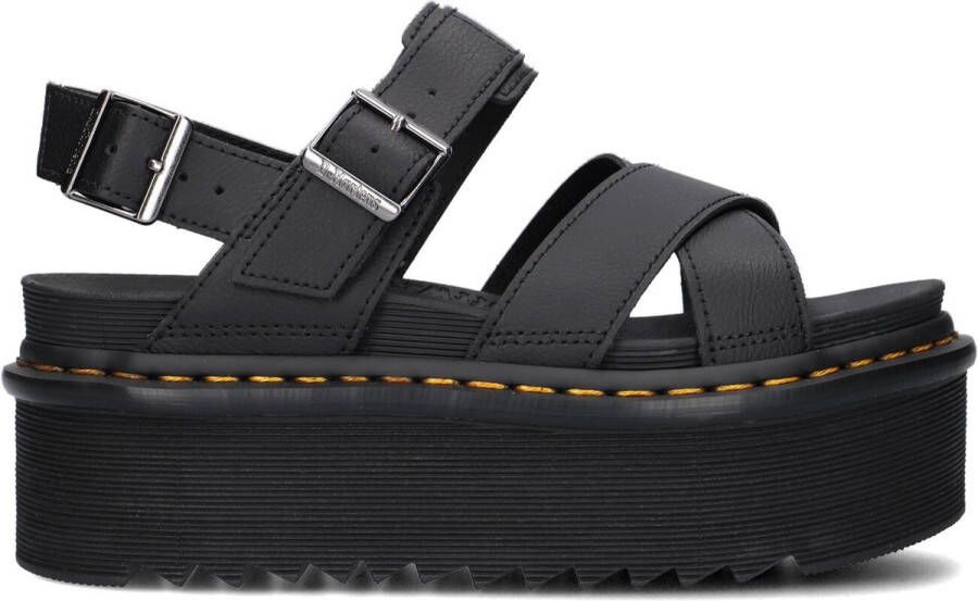 Dr. Martens Voss Ii Quad Sandalen Dames Zwart