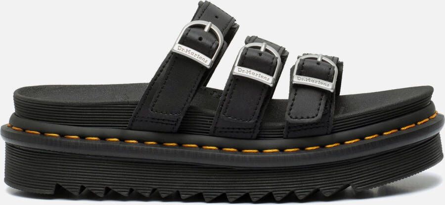 Dr. Martens Zebrilus sandalen zwart Synthetisch Dame
