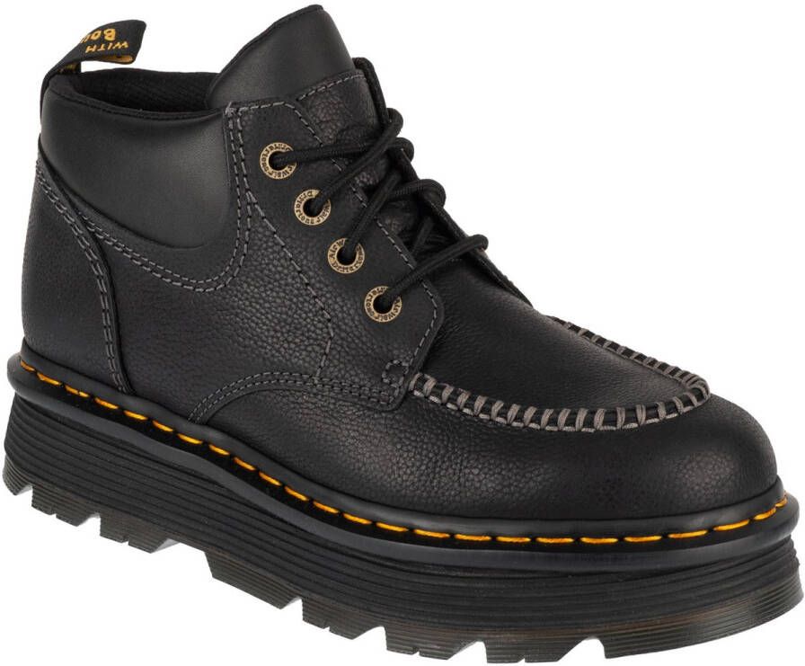 Dr. Martens Zebzag 4 Eye Boots Unisex Zwart Laarsjes