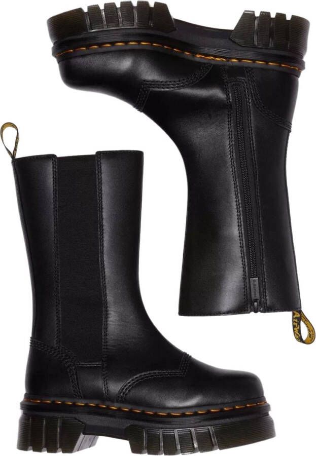 Dr. Martens Zwart Leer Dames Laarzen
