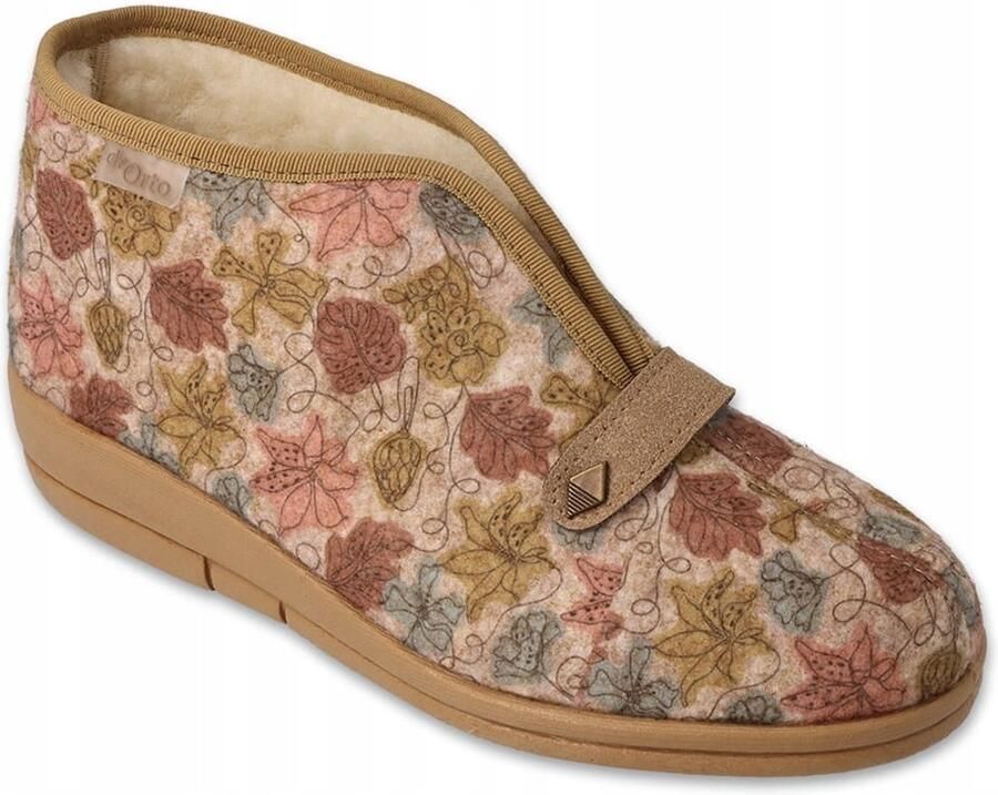 DR ORTO Dora dames pantoffels warm gevoerd