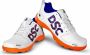 DSC Beamer Cricket Shoes for Mens & Boys (Orange White Size: Material-EVA PVC Stability during Running Fielding & Batting Lightweight Durable & Breathable Sustainable - Thumbnail 2
