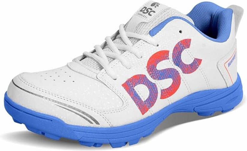 DSC Beamer X Dom Cricket Schoenen Pastel Blauw EU Voor Heren & Jongens Materiaal: Polyvinylchloride Lichtgewicht & Zeer Duurzaam Lange Levensduur