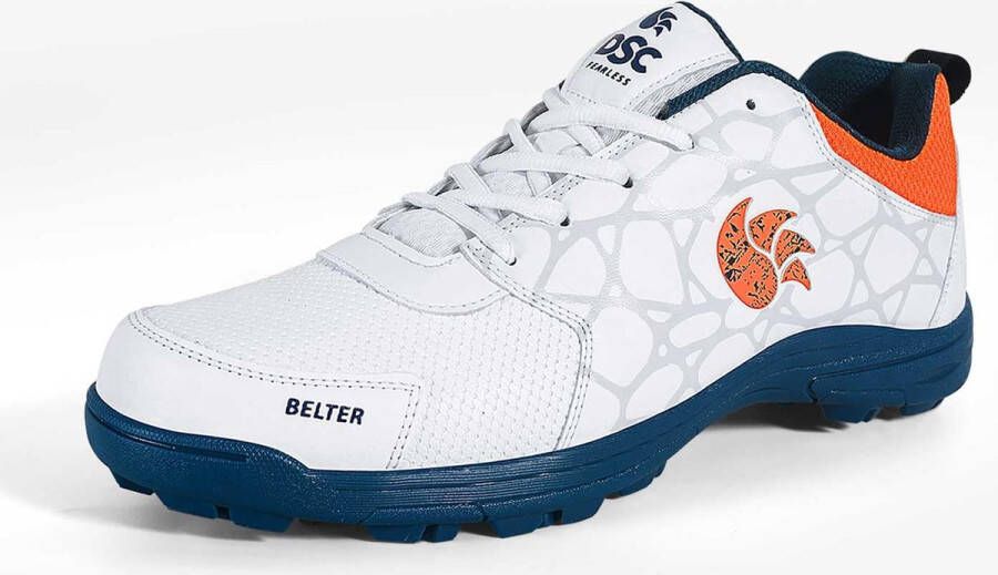 DSC Belter cricketschoenen (Teal Blue 9 VK 10 VS 43 EU) Voor jongens en mannen Eva Sokkenvoering Lichtgewicht buitenzool Duurzaam