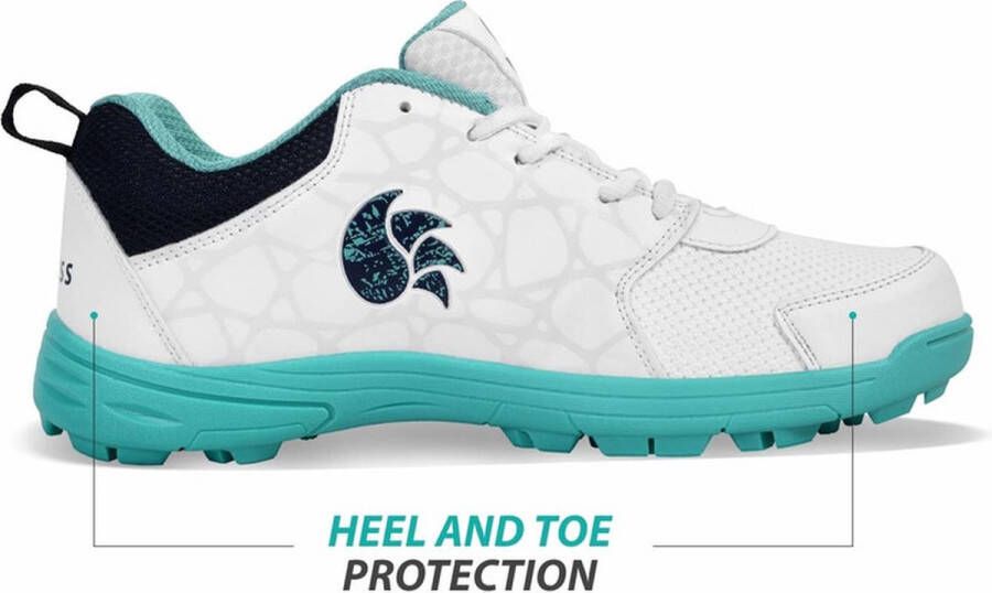 DSC Belter (Sea Green White) Cricket Shoes Size