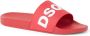 Dsquared2 Slide with logo Rood Heren - Thumbnail 1