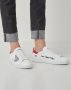 Dsquared2 Leren Veterschoenen The Canadian Stijl White Dames - Thumbnail 1