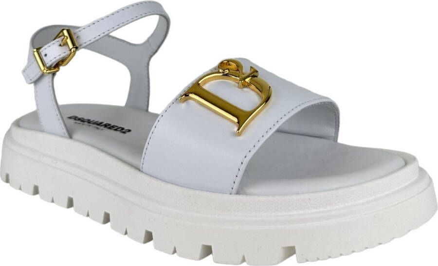 Dsquared2 Sandalen Dames Sandaal in wit