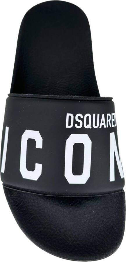 Dsquared2 Dames Slipper Zwart 77827 BLK