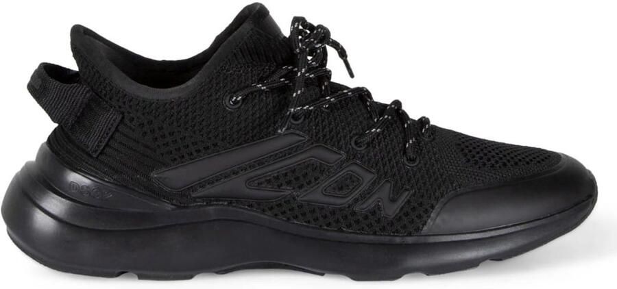 Dsquared2 Witte Zwarte Suède Sneaker met Legendarische Stijl Zwart Heren - Foto 3