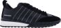 Dsquared2 Legend sneaker van kalfsleer met suède details - Thumbnail 1