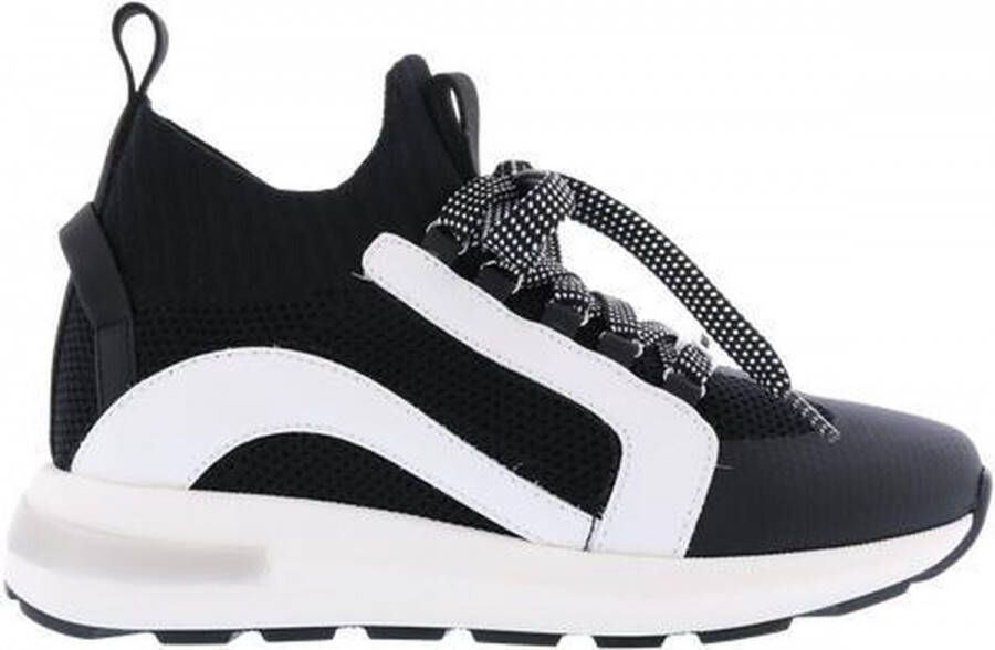 Dsquared2 551 Bumpy Sock Sneakers Lace U Kids Zwart