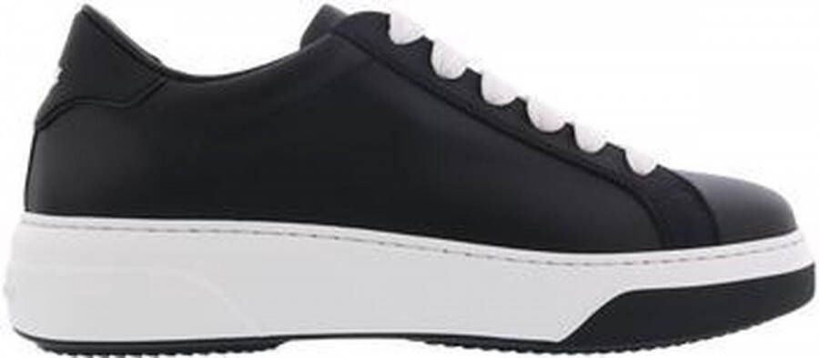 Dsquared2 Casual Lace-Up Low Top Sneakers Zwart Heren
