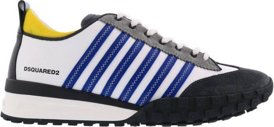 Dsquared2 Leren Veterschoenen Gemaakt in Italië Multicolor Heren
