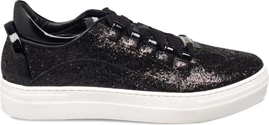 Dsquared2 551 Low Top Lace Tennis Sneakers Zwart Heren