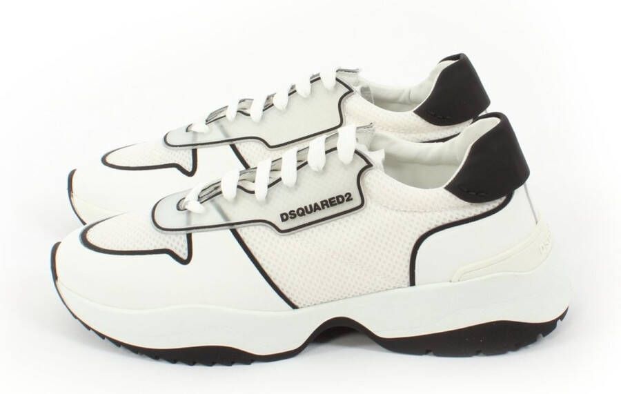 Dsquared2 Witte D24 Tecno Sneakers voor Heren White Heren - Foto 1