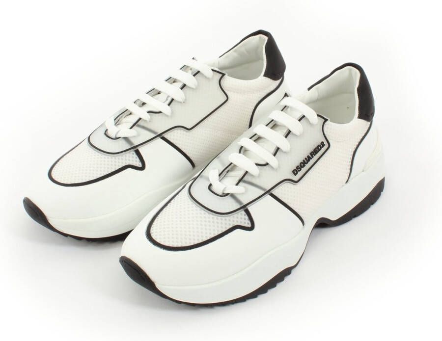 Dsquared2 Witte D24 Tecno Sneakers voor Heren White Heren