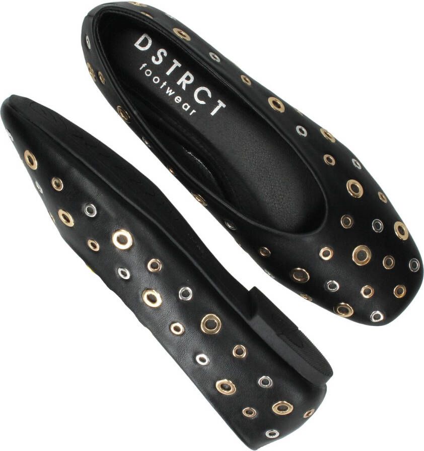DSTRCT Ballerina's Dames Zwart