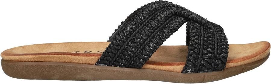 DSTRCT Slippers Zwart