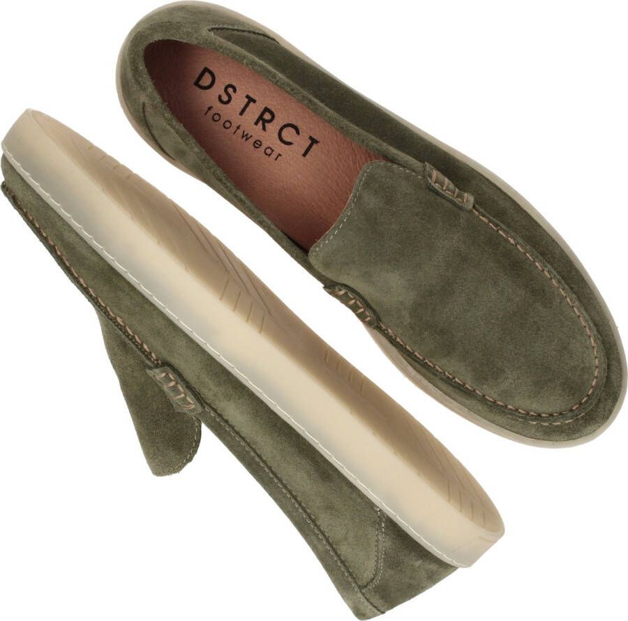 Dstrct Loafers Heren Groen