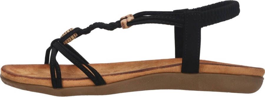 DSTRCT sandaal Dames Zwart