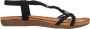 Dstrct Sandalen Dames Zwart - Thumbnail 1