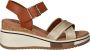 DSTRCT Sandalen Bruin - Thumbnail 1