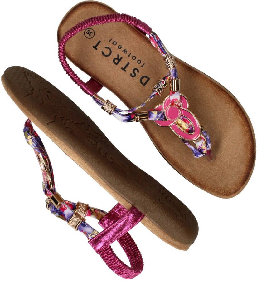 DSTRCT Sandalen Dames Roze