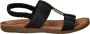 DSTRCT Sandalen Dames Zwart - Thumbnail 1