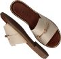 DSTRCT slipper Slippers Dames Beige - Thumbnail 1