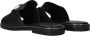 Dstrct Slipper Slippers Dames Zwart - Thumbnail 1
