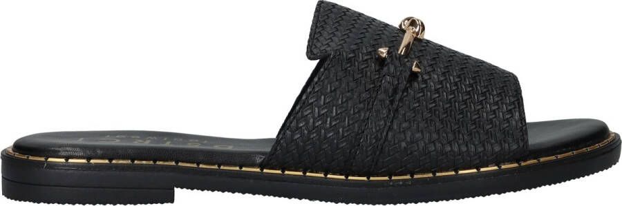 DSTRCT Slippers Zwart