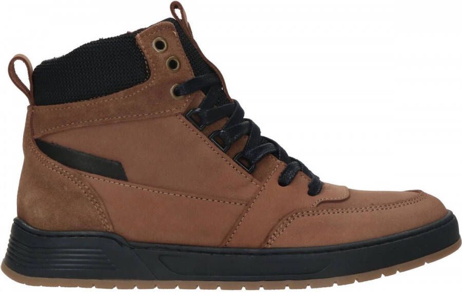 Dstrct Veterboot Jongens Bruin Cognac