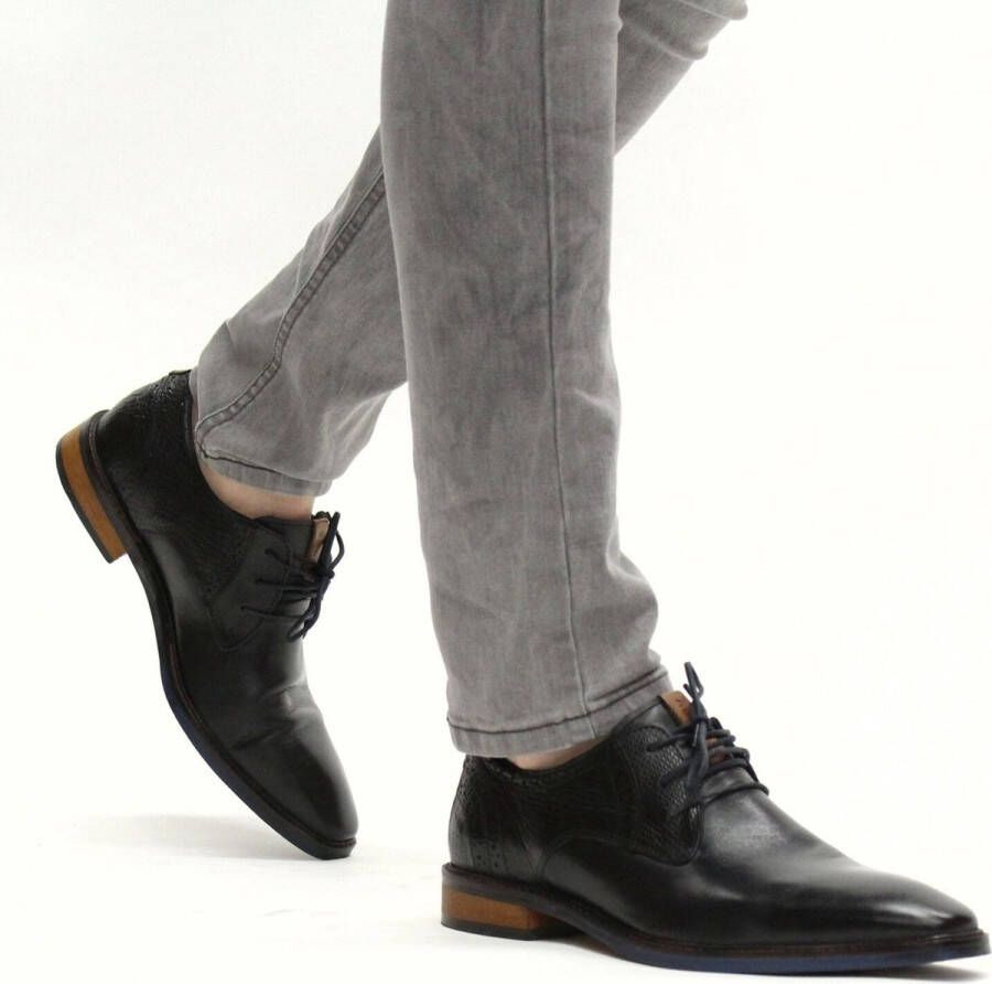 DSTRCT Veterschoenen Heren Zwart