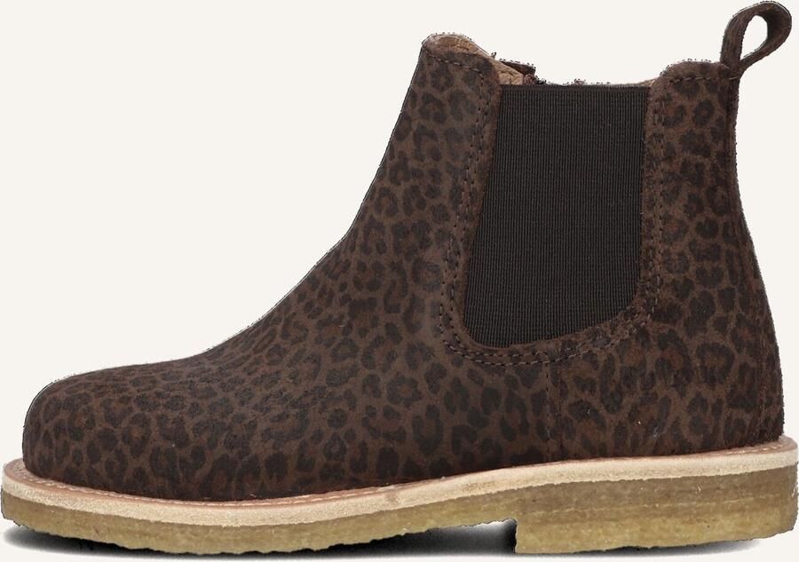 Du Loua Du Cos Chelsea boots Enkellaarsjes Meisjes Kids Bruin - Foto 2