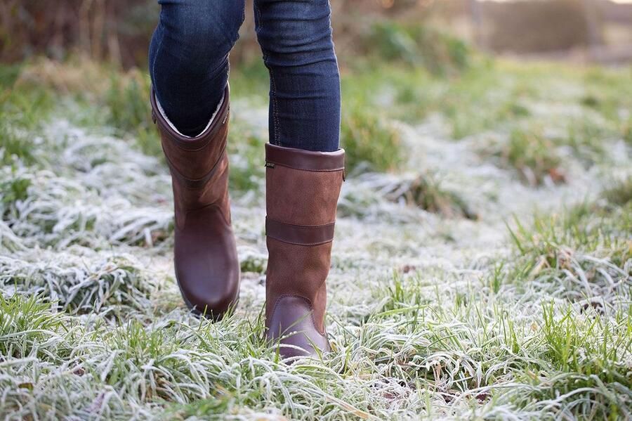 DUBARRY Hoge Laarzen Donegal Leer Bruin - Foto 14