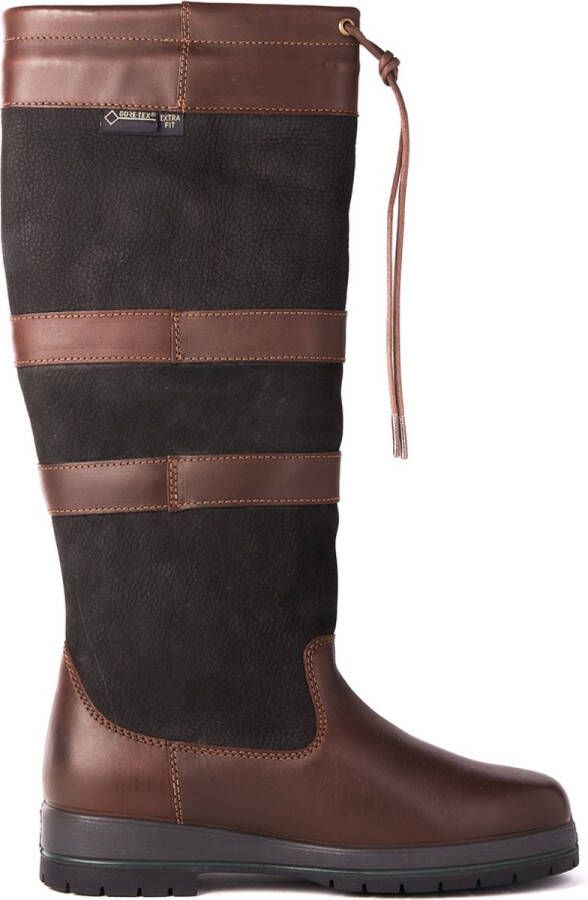 Dubarry Galway kniehoge laars extrafit W 3931 12 black brown