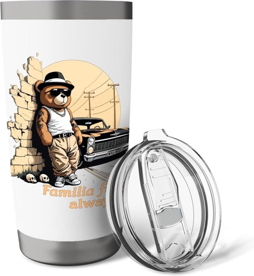 Dubbelwandige thermobeker